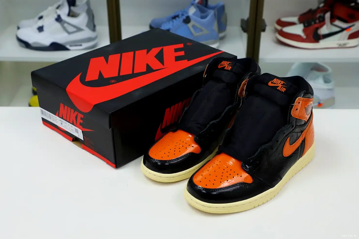HIGH 'SHATTERED 1 3.0' BACKBOARD AIR JORDAN OG RETRO Kimikick 0608